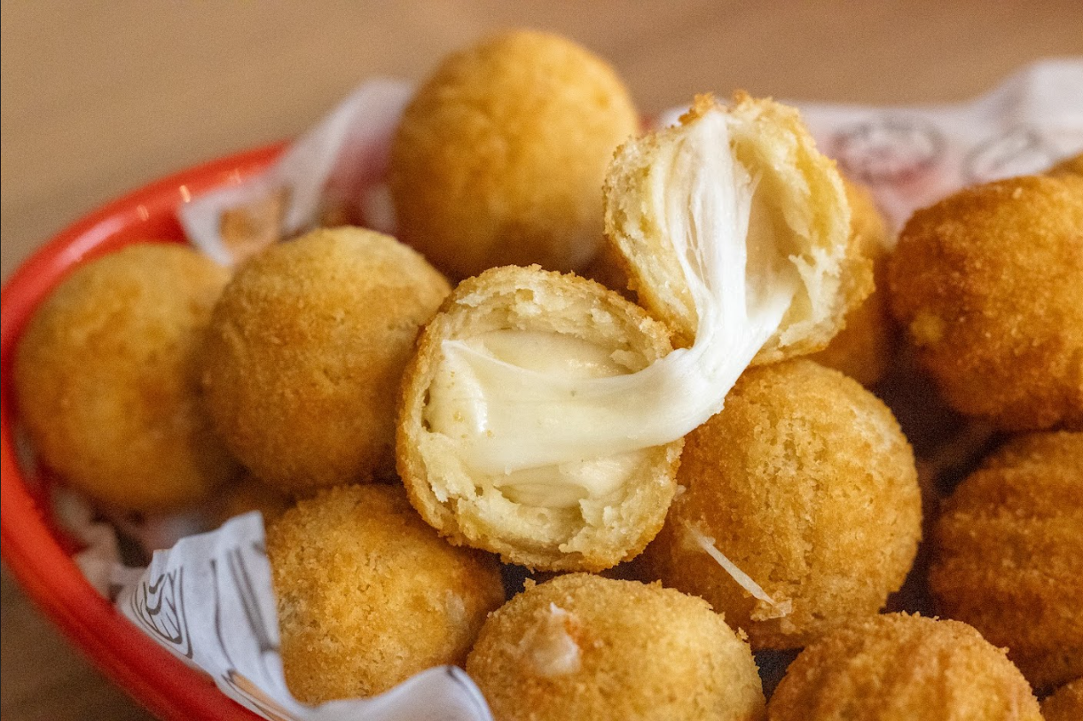 Mini Cheese Balls - Brazilian bolinha de queijo appetizers