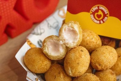 Cheese and Ham Ball - Brazilian snack at Love Snacks Orlando